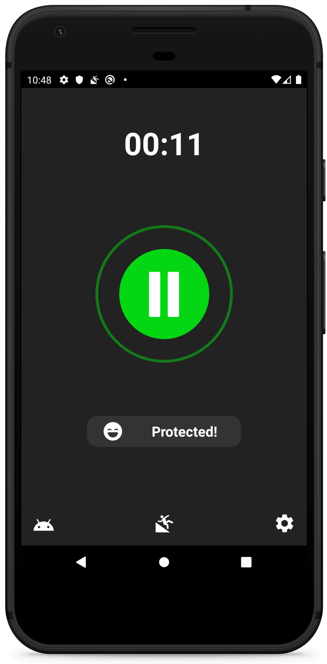 BeSafeBox fall and car-crash detection application