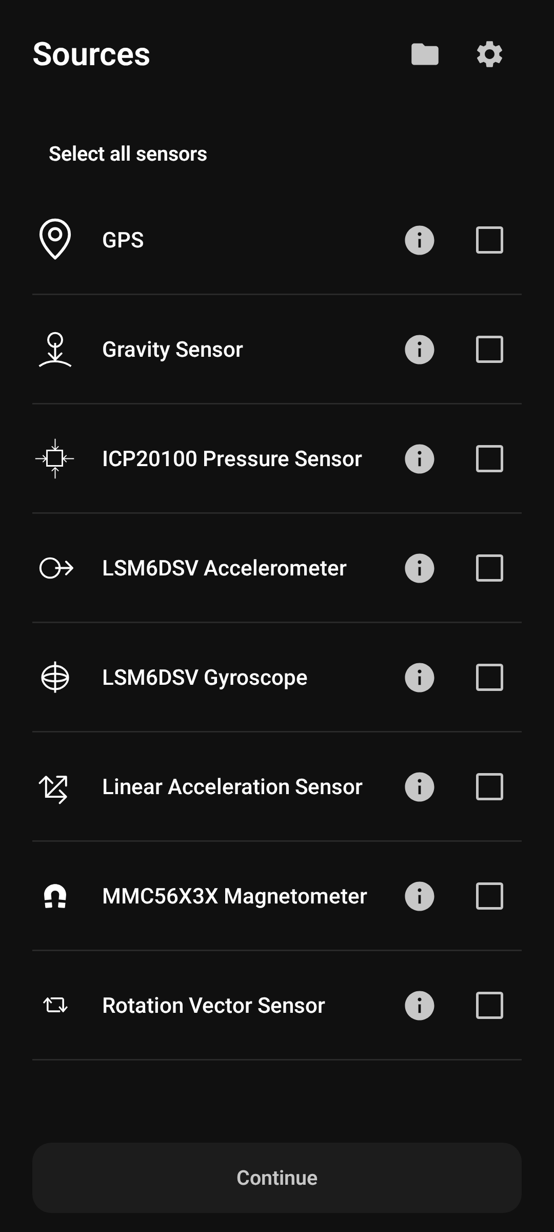 SensorBox sensor recorder